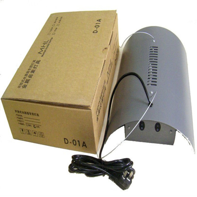 37cm 49cm 아쿠아리움 부품 장착 장치 조명 금속 하라이드 램프 가용 빛 풀 탱크 및 바다 탱크